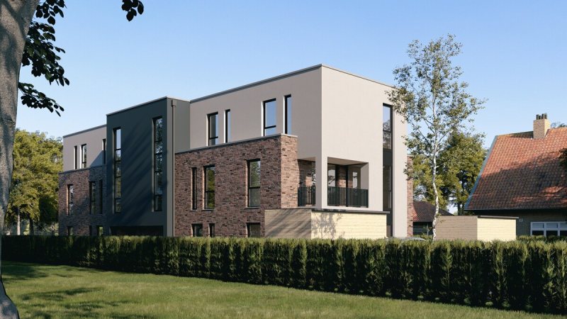 Moderne 2 Zi. mit EBK und großer Dachterrasse im energieeffizienten Neubau